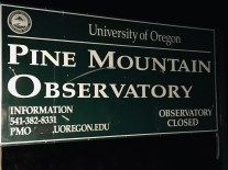 Pine Mountain Observatory